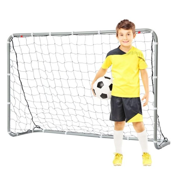 Soccer Goals Football Goals, 6'x4' Metal Frame with All Weather
