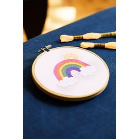 DMC Over The Rainbow - Small Embroidery Kit