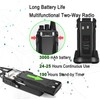 SAMCOM FPCN10A Two Way Radios Long Range 3000mAh High Power,