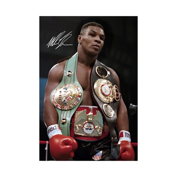 Mike Tyson Poster Heavyweight Champ Boxing Poster 11x17inch 28x43cm