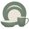 Noritake 4-Piece Colorwave Rim Place Setting, Green