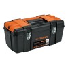 Caja Herramienta Ind. 20'' Con Compartimentos Truper 102435 Color Naranja