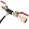 CO2 Cylinder Refill Adapter with 24in Hose for Soda Filling