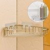 Jetec 8 Pieces Bathroom Shelf Adhesive Hooks Sticker Strong Hooks