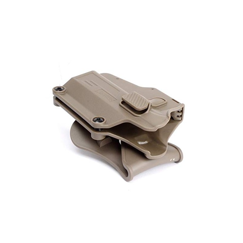 AMOMAX Per-Fit Universal Holster, Right Hand, Desert Color, AM-UHF