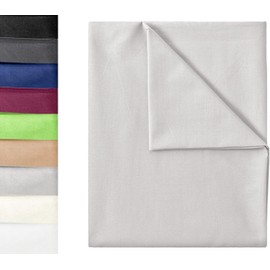 Green Mark Textilien Classic Bed Sheet/Fitted Sheet, Canvas Cloth Towel 100% Cotton without Elastic Band in Many Sizes and Colours