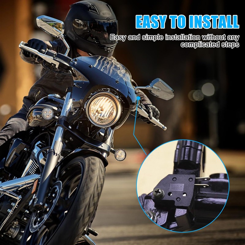 TKSE Motorcycle Brake Switch, Motorcycle Master Brake Cylinder Light Stop