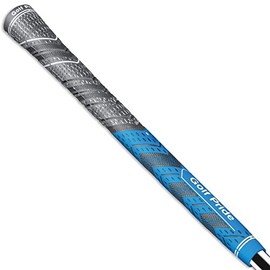 Tour Shop Fresno Golf Pride MCC Plus 4 Golf Grips - MidSize - Single Grips (Blue)