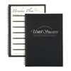 Daily and Weekly Planner,7" x 10" Black Daily Task Notebook