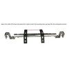 Car Fire Extinguisher Bracke,Seat Track Bracket,Adjustable Width Fits Most Vehicles