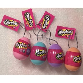Shopkins Easter Egg Set of Four different colors