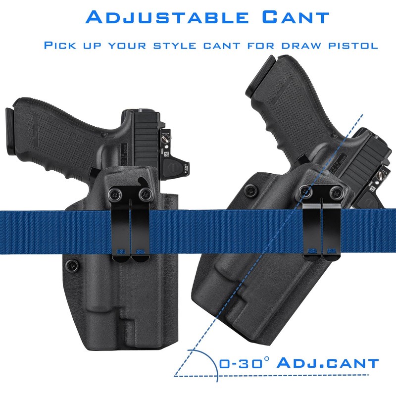 IWB Kydex Holster for Glock 19 17 19X 22 23