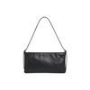 Madewell Women's Slouch Mini Shoulder Leather, True Black, One Size