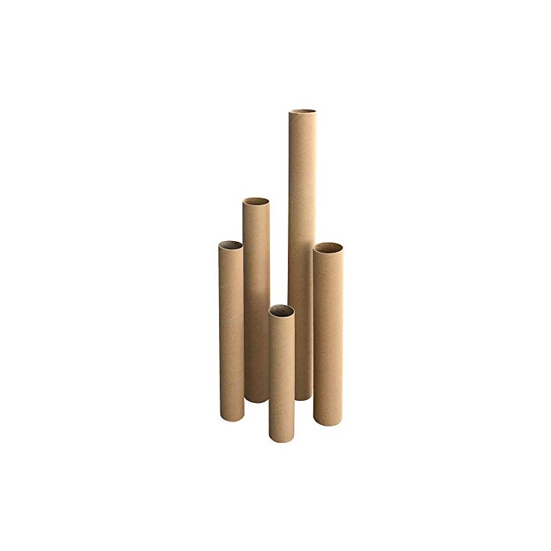 VEPATIM 3 Postal Tubes Round 76 x 640 mm Brown