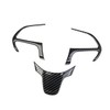 Carbon Fiber Steering Wheel Interior Cover Trim For Chrysler Pacifica