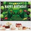 Happy Birthday Backdrop Banner Video Game Birthday Party Decorations Supplies