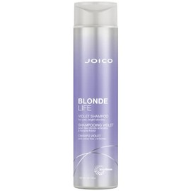 Joico Blonde Life Shampoo Violeta | Para Cabello Rubio Frío y Luminoso | Neutraliza Tonos Anaranjados | Elimina Tonos Amarillos | Aumenta el Brillo | Sin Sulfatos | Con Aceite de Monoi y Tamanu