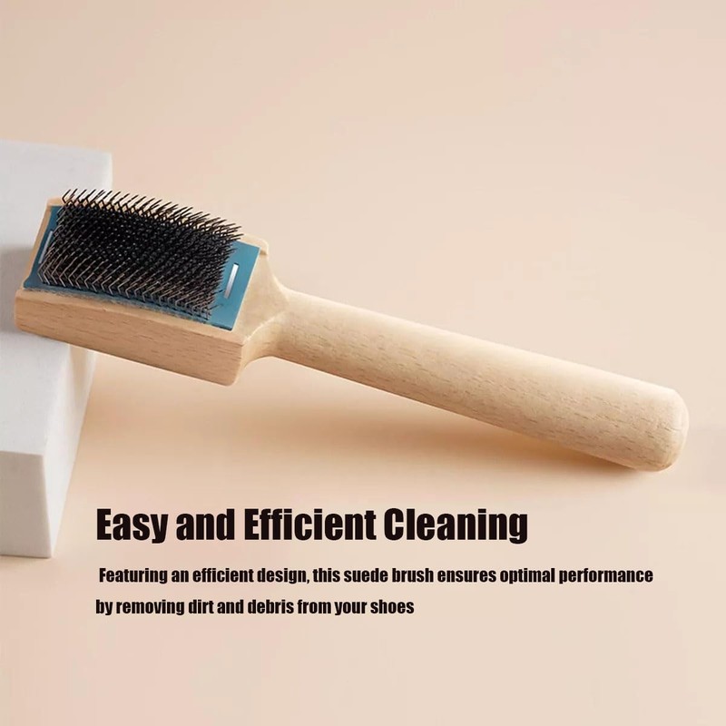 Dance Shoe Brush for Roughening Leather Soles – Professional Wooden