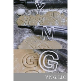 ALPHABET LETTERS COMPLETE SET OF 26 SPECIAL OCCASION COOKIE CUTTER FONDANT BAKING TOOL 3D PRINTED USA PR1012