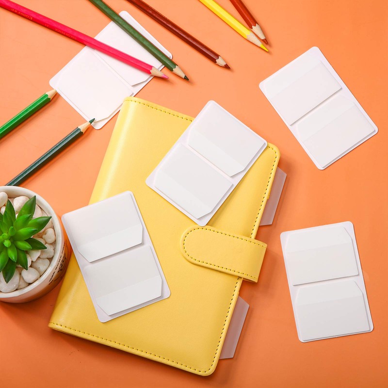 Tabs 2 Inch Sticky Index Tabs, Writable and Repositionable Marker