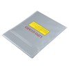 KOMBIUDA Battery Fireproof Bag Gray Safety Sack for Safe Charging