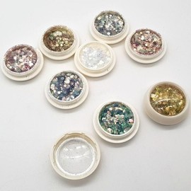 Glitter Spangle Nail Art Nail 8 Set Sequin / 글리터 스팡글 네일아트 네일 8종세트 스팽글