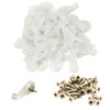 80 Pcs Storm Window Clips,Screen Clips to Hold The Screen