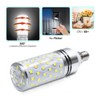 LEDLightsWorld Super Bright E12 LED Corn Bulbs, 16W 1500LM Bulbs,