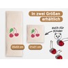Zollner24 Cherry stone cushion approx. 20 x 53 cm, removable