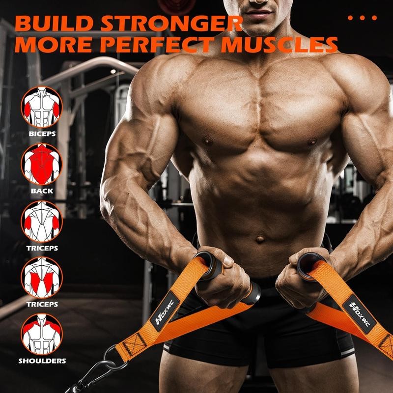 Cable Handles Gym Equipment, Heavy Duty Resistance Band Handles, Replacement