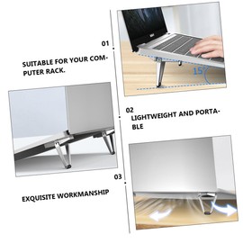 Gatuida 6pcs Adjustable Laptop Stand for Cooling Notebook Holder for Bed and Desk Use and Practical Laptop Cooling Rack Ergonomic Design