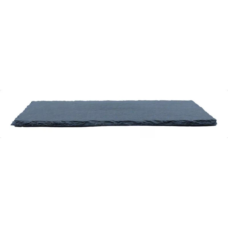 Vencort 6 Platos Para Comida Pizarra Piedra Rectangular 30x10cm