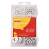 Amtech S5850 Assorted Washers, 200 Pieces Include Flat Washers and