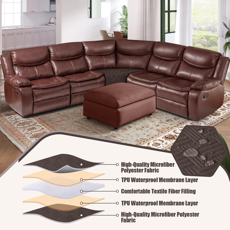 KinCam Oversized Recliner Sofa Covers, Non Slip Washable Slipcover for