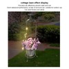 Lawn Lamp Solar Outdoor Waterproof Metal Faucet Durable Light Statue
