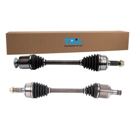 TRQ Front CV Axle Shaft Assembly Set Driver & Passenger Side Compatible with 2013-2015 Acura RDX