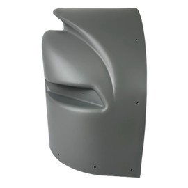 Box Truck Corner Cap RH Curbside, 13.75 x 8.75 inches, Compatible with Supreme Truck Body 2018+, Cross Ref 116990