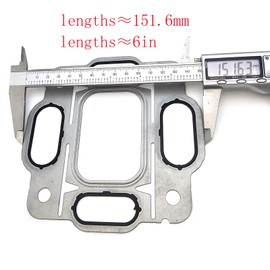 Kridets Turbocharger Mounting Metal Gasket 3921926 3905033 3916300 for Cummins 4 6B C8.3 Engine