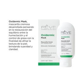 Reve Dermatologique | Oxidermic Mask - Mascarilla Facial Anti Imperfecciones – Humectación- Control de grasa - – 100 ml