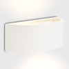 MiniSun | Modern Planter Style White Ceramic Wall Lights |