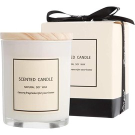 Gifts for Mom from Daughter Son - Best Gifts, Funny Birthday & Mothers Day & Thanksgiving & Christmas Gifts, Lavender Candles(5.8oz) - Color: White-Lavender
