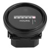 DC 8‑80V Round Mechanical Hour Meter Gauge Timer Hourmeter for