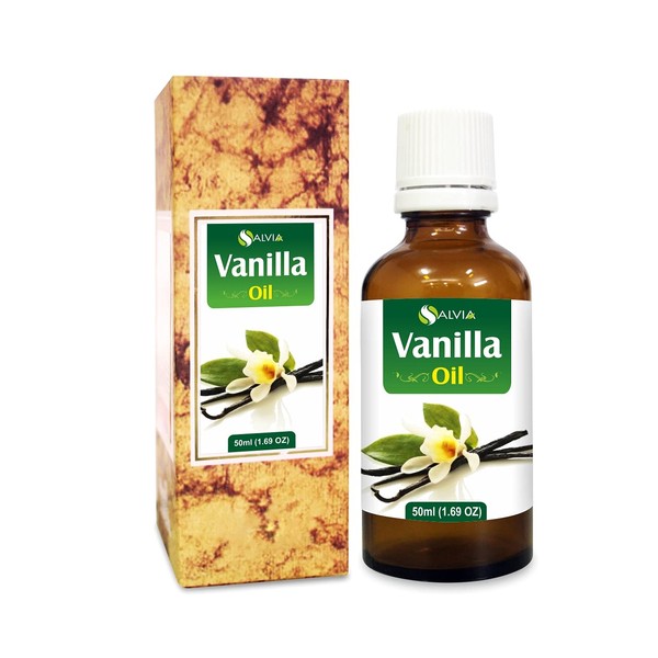 SALVIA Salvia Vanilla (Vanilla Planifolia) Essential Oil 100% Pure &