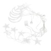 Moon Star LED String Lights Warm White Soft Stable Lighting