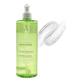 Jabon Facial Svr Sebiaclear Gel Moussant 400 Piel Grasa Acne