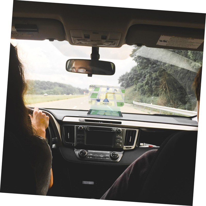 KOMBIUDA 2Pcs Display Reflective Film for Windshield High Definition Automotive