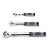 VCT 3pc Extendable Long Handle Socket Ratchet Set CRV 1/4",