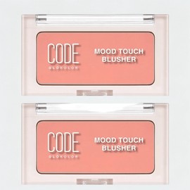 Code Glocolor N Mood Touch Blusher, Sunset Apricot, 2pcs / 코드글로컬러 N 무드 터치 블러셔, 썬셋 살구, 2개
