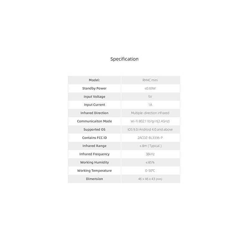 RM4C Mini WiFi 4G IR Remote Control Compatible Alexa Smart