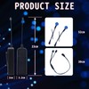 YnGia Led Eyes for Mask Skeleton Ghost Black Cat Spider